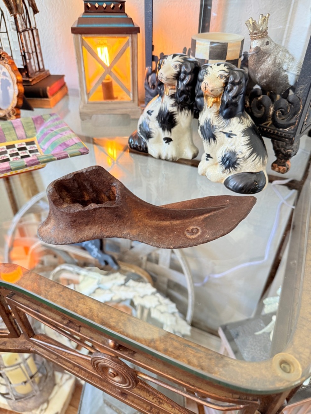 Antique Cast Iron Shoe Last Size 6 - Picture 8 of 12